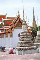 Chedi, Marble Temple, Bangkok